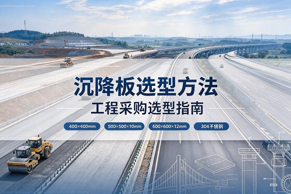 洪洞沉降板选择方法