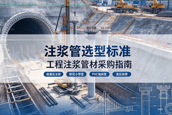 洪洞注浆管选型标准