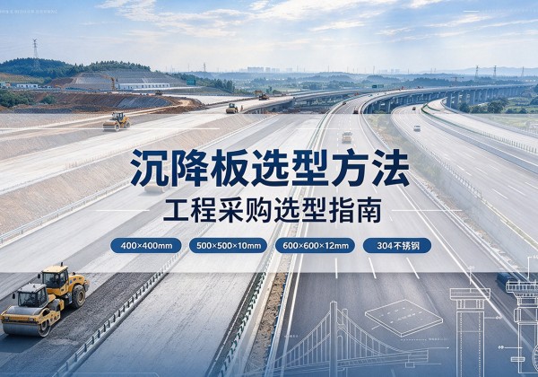 洪洞沉降板选择方法