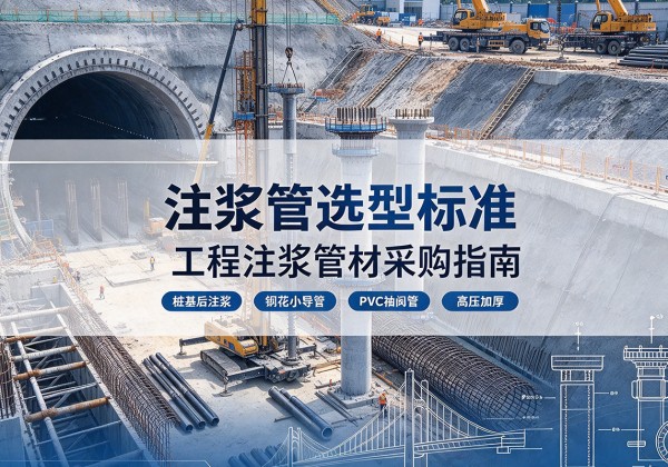 洪洞注浆管选型标准